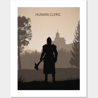 Human Cleric Posters and Art